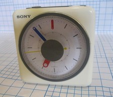 vtg WHTIE SONY ICF-A10W DREAM MACHINE Radio A...