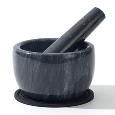 Pill Crusher, Mini Marble Mortar and Pestle Set, Pill Crusher Grinder Fine Powde