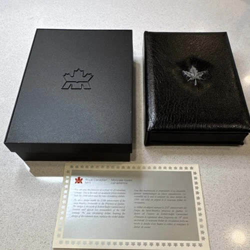 Royal Canadian Mint 1988 Proof Set Silver Nickel Bronze Dollar Coins