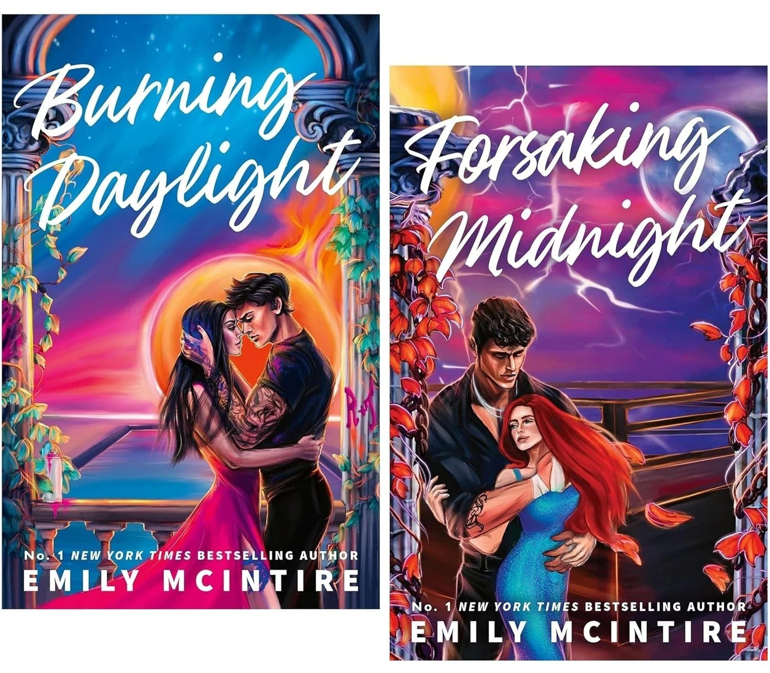 Various Publishers Defying The Stars Series By Emily Mcintire 2 Books Collection Set (Burning Daylight And Forsaking Midnight) - Image 4