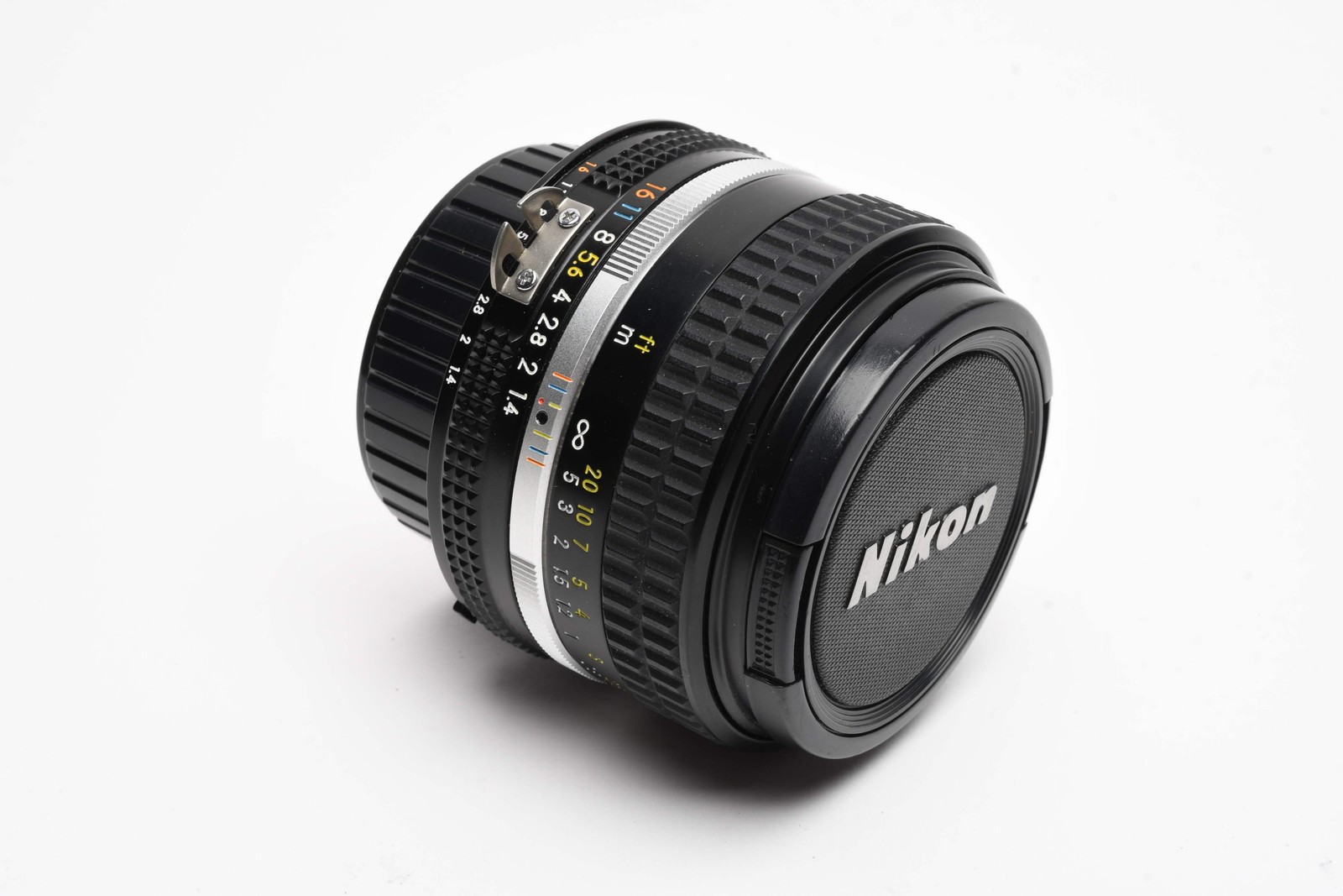 Nikon Nikkor 50mm f1.4 AI-S Prime lens, caps, sharp! Great prime lens