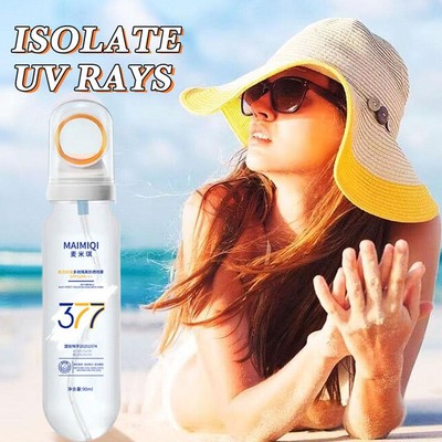 377 Whitening Sunscreen Spray 50 times UV Protection Flagship Air Travel B1 K9J5