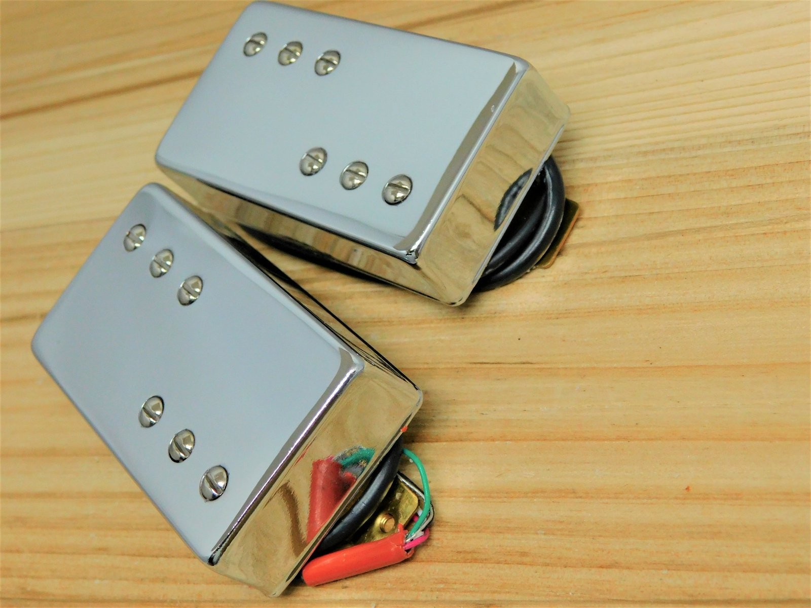 Set 5 Humbucker Cromati Wide Range Style Alnico (4 fili) foto 4