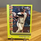 2024 Topps Brooklyn Collection Jung-Hoo Lee #9 Chartreuse /99 Giants RC