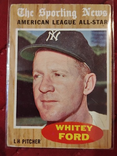 1962 Topps - All-Star #475 Whitey Ford