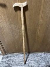 Wooden Walking Stick W Wooden Handle