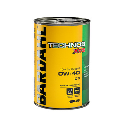 3 LT Bardahl Technos XVS 0W-40 C3   Engine Oil 100% Synthetic Acea C3 / API SP