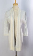 PLEATS PLEASE Ivory/Gray Three Quarter Sleeve Jacket ISSEY MIYAKE 302 9853