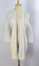 PLEATS PLEASE Ivory/Gray Three Quarter Sleeve Jacket ISSEY MIYAKE 302 9853