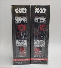 2 PACK  Men's Star Wars Cozy Socks - Red 6-12