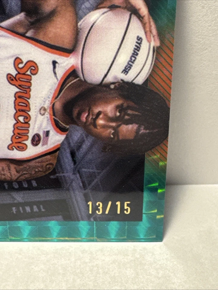 2024 - 25 Bowman U Best - Iso 签名 Donavan Freeman - Teal /15 - #ISO-DF — 第 2/3 张图片