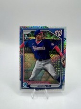 Topps 2024 Bowman Chrome Prospects 1st Bowman Angel Feliz Nationals #BCP-198