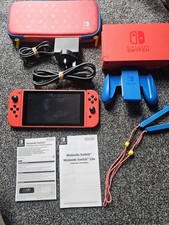 Nintendo Switch HAC-001(-01) Mario Red & Blue Edition - 32GB