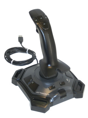 Logitech Attack 3 ATK3 Joystick Gaming Controller PC USB Simulator