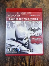 Batman Arkham City Sony PlayStation 3 PS3 Game of the Year Edition