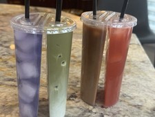 Sharing Plastic Cups with Lids