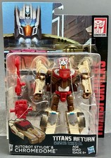 TRANSFORMERS  Titans Return Deluxe Class AUTOBOT STYLOR & CHROMEDOME - MINT