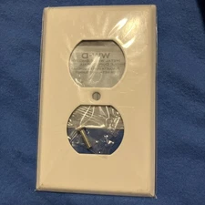 6PCS Taymac Standard Metal White Outlet Cover