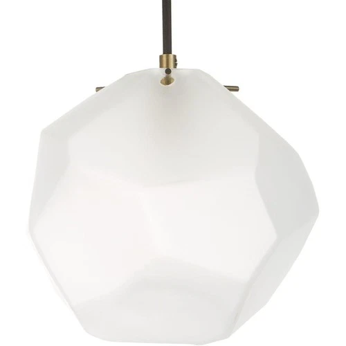Uttermost 21576 Geodesic Mini Pendant Matte Antique Brass - Picture 6 of 6