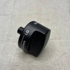 NEW, Genuine Wolf Black Burner Knob (all metal) 826479