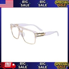 Men's Sunglasses Designer Fashion Square Clear Gold Frame Clear Lens Style Gafas