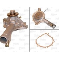 Valeo 506306 Wasserpumpe FüR Mercedes Benz M Klasse E C SLK CLK 124 W124 S124