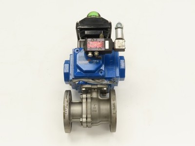 Flowserve 2'' Stainless Ball Valve Compact II Pneumatic Actuator C35 SR-2C IMP