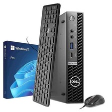 Dell OptiPlex Tiny Desktop PC Intel i5-12th 16GB RAM 256GB SSD Wi-Fi Windows 11