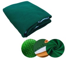 Copritavolo da Gioco Tappeto Tavolo Poker Panno Verde con Elastico 180 x 140 cm