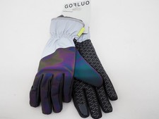 New Stella Reflective Gloves Size Large Unisex Insulated Windproof Gray/Silver