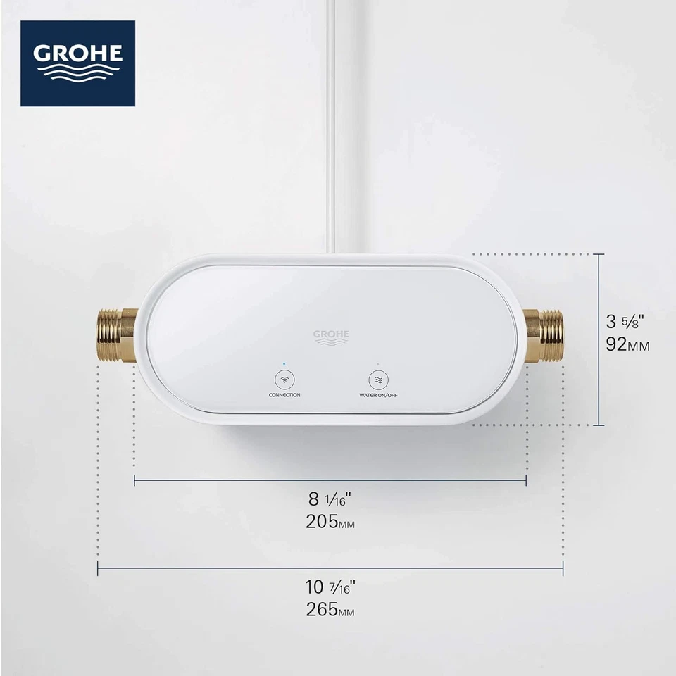 Controlador de agua inteligente Grohe 22503LN0 Sense Guard Foto 2 de 4