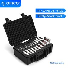 ORICO 20Bay 3.5in Hard Drive Protection Case Shock-proof for WD/Seagate/Toshiba