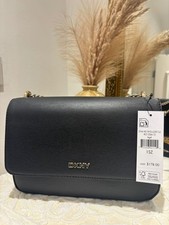 BNWT DKNY Black SINA Limited Edition Side Shoulder Handbag $178