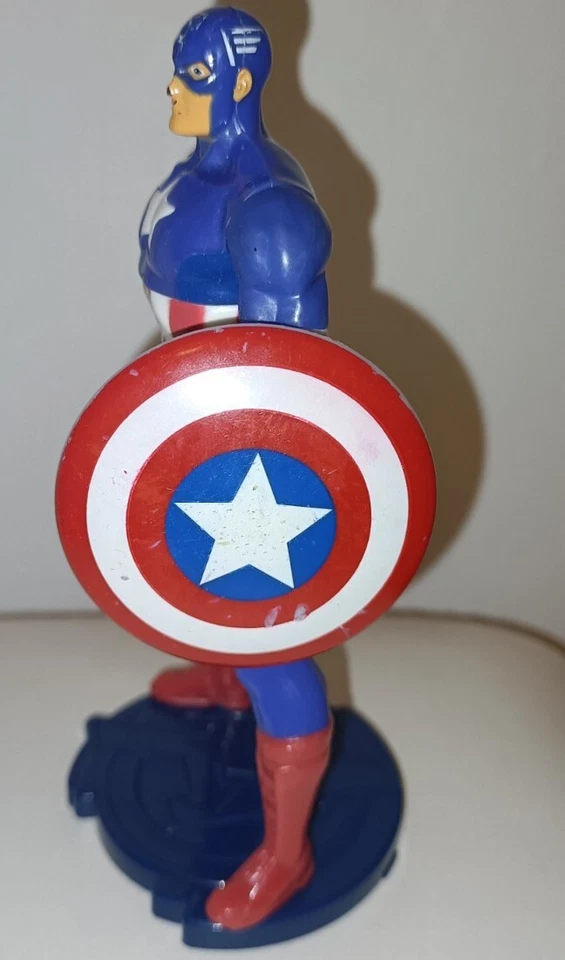 Marvel Avengers Capitan America 13cm Action Figure pupazzo personaggio usato  - Immagine 3 di 3