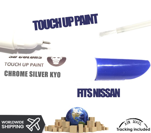 CHROME SILVER KY0 New Touch Up Paint Pen For NISSAN MODELS Color Code
