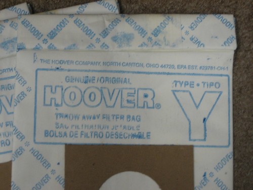 Five NEW Hoover Vacuum Filter Bags Type TIOP (479) - Picture 2 of 2