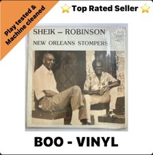 Sheik-Robinson New Orleans Stompers Lp Vinyl Record Jazz Dixieland EX / NM