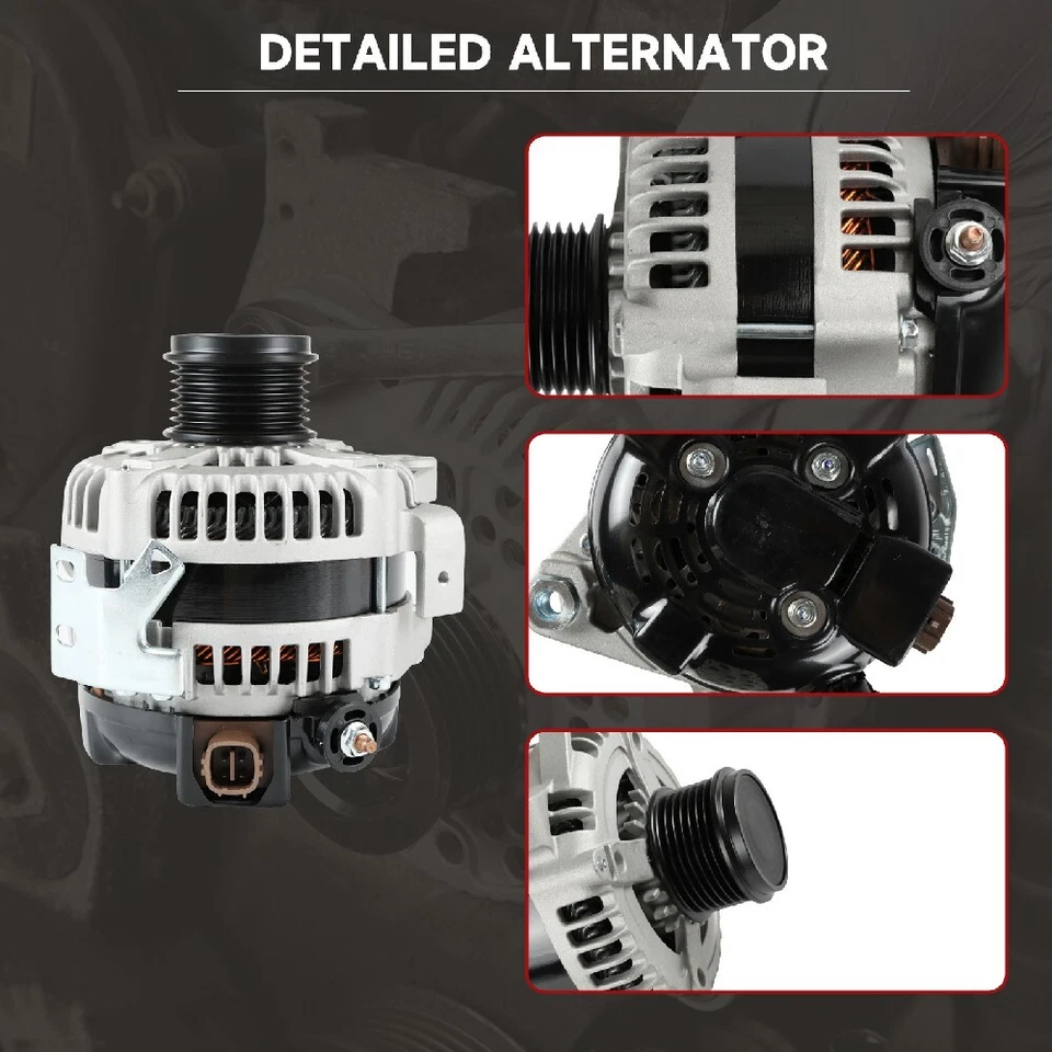 Alternator 11034 For Toyota 2004-2006 Camry/ 2004-2008 Solara/2005-2008 Scion tC - Imagem 3 de 4