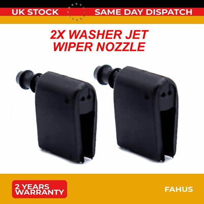2XWINDSCREEN WASHER JET NOZZLE FOR SPRINTER VW CRAFTER 2E1955985