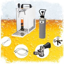 Zapfanlage, Bierkoffer, Durchlaufkühler PYGMY 25 LE, 1-leitig Trockenkühler