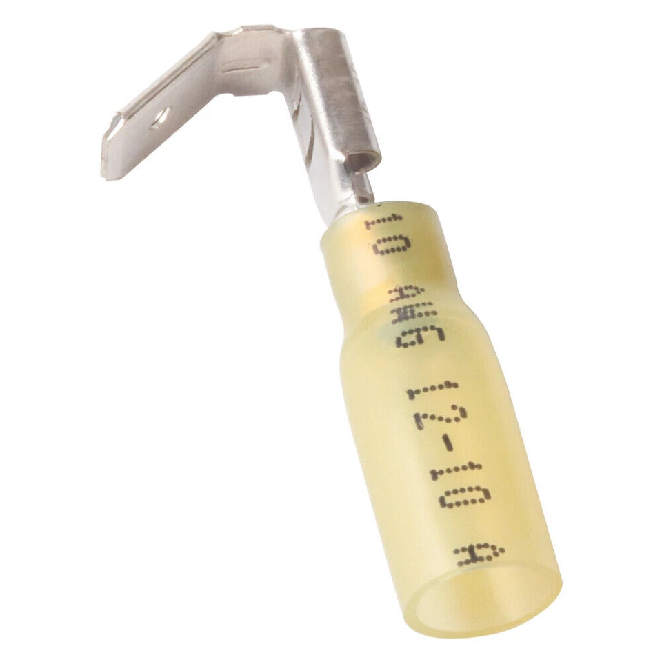 12-10 AWG Yellow Heat Shrink Piggyback Piggy Back Wire Connectors Waterproof - Image 2 of 4