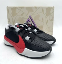 Nike ZOOM FREAK 5 Double Trouble Mens NEW Basketball Shoe Black Red Multiple Szs