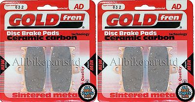 SUZUKI GSXR 750 SRAD GSXR750 /> SINTERED FRONT BRAKE PADS 2 pair *GOLDFREN*