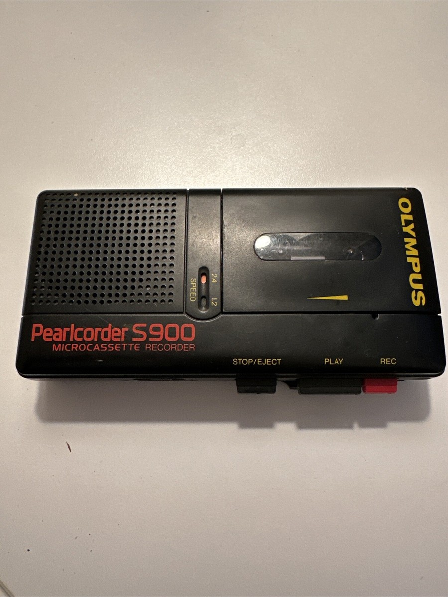 Olympus Pearlcorder S900 Microcassette Recorder- for Parts or