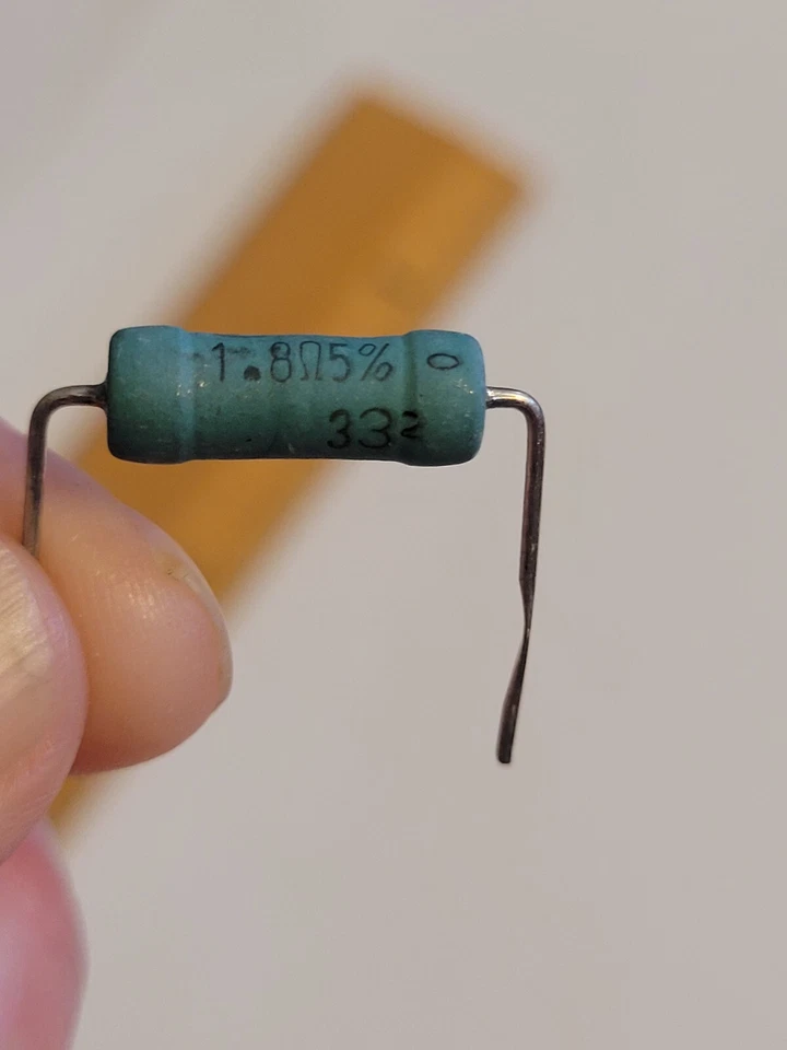 20 pcs Matsushita Power Resistors 1.8 Ohm 5% 2W  - Image 3 of 4