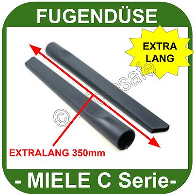 Fugendüse extra lang 350mm für Miele Serie C Staubsaugerdüse 35 mm Düse Saugdüse