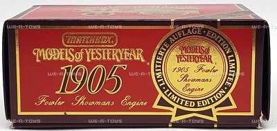 その他 MATCH BOX 1905 Showmans Engine Matchbox 1986 Yesteryear 1905 Y19B Fowler Showmans Engine C9