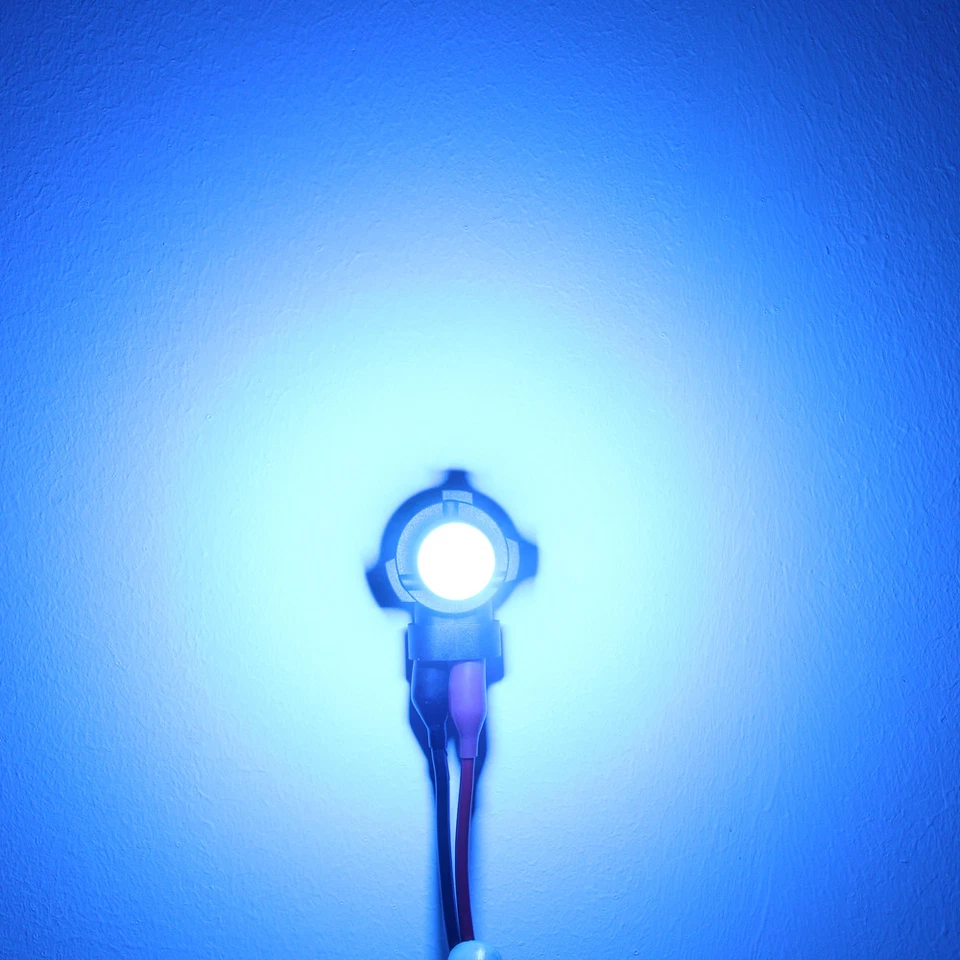 Repuesto bombilla antiniebla de conducción Allá Lighting 72-LED 9145 azul hielo frío 8000K Foto 4 de 4