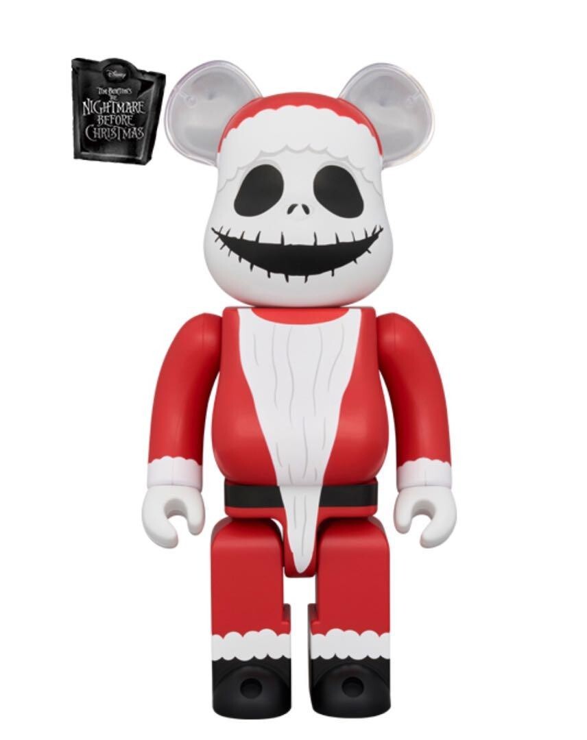MEDICOM TOY - BE@RBRICK OOGIE BOOGIE & SANTA JACK 400％ BE@RBRICK OOGIE BOOGIE SANTA JACK NIGHTMARE BEFORE CHRISTMAS