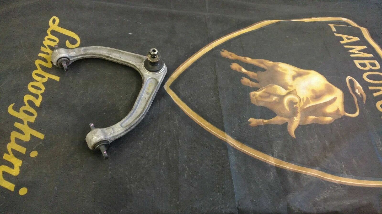 LAMBORGHINI GALLARDO REAR LEFT DRIVER SIDE UPPER CONTROL ARM OEM 400505323B